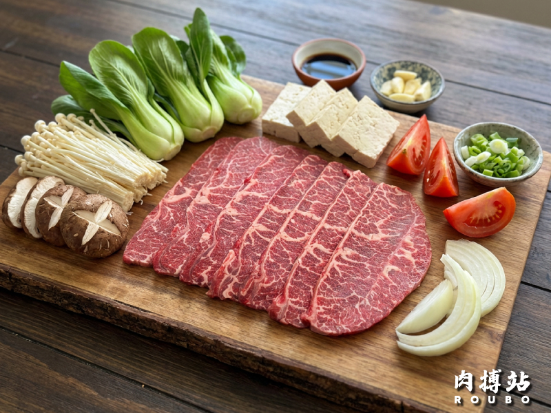 【免運】美國特選板腱火鍋肉片 (8入) 