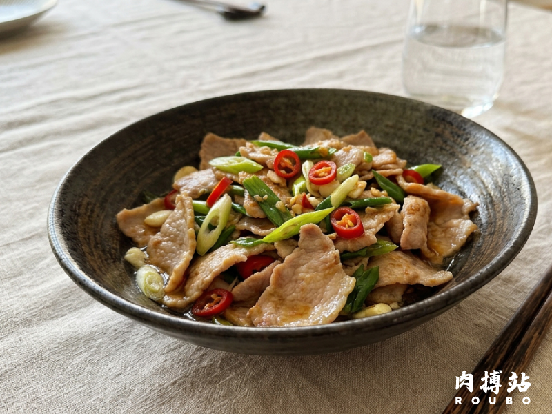 【單包】丹麥有機白楊木豬後腿火鍋片600g